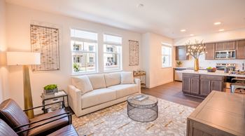 Living room with window